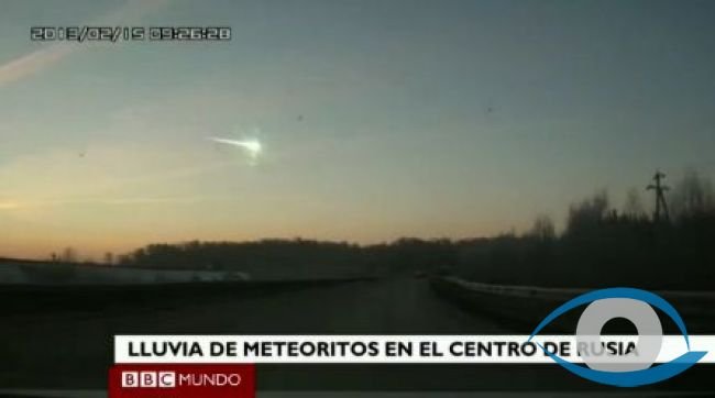 Lluvia de meteoritos deja heridos y da�os en Rusia