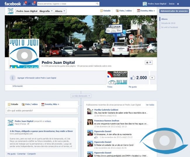 Pedrojuandigital.com creciendo en las redes sociales