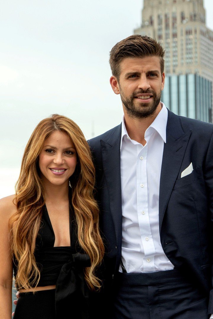 Shakira y Piqué en Barcelona. Aún no iniciaron juicio de divorcio, pero charlan sobre la tenencia de los hijos. Foto EFE