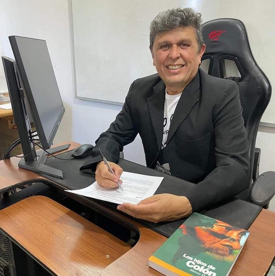 El escritor y documentalista Marcos Ybáñez