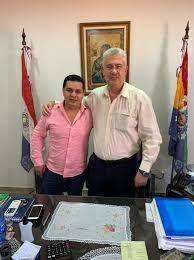 Los liberales José Carlos Acevedo junto a Éver Salinas. Foto: Gentileza.