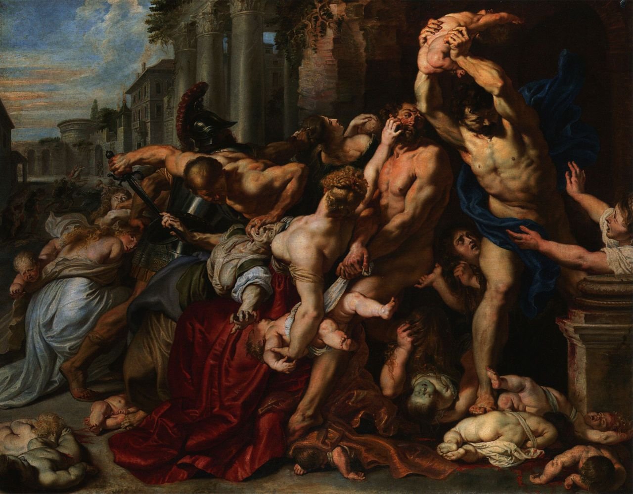 matanza de los inocentes rubens jesús de nazaret herodes